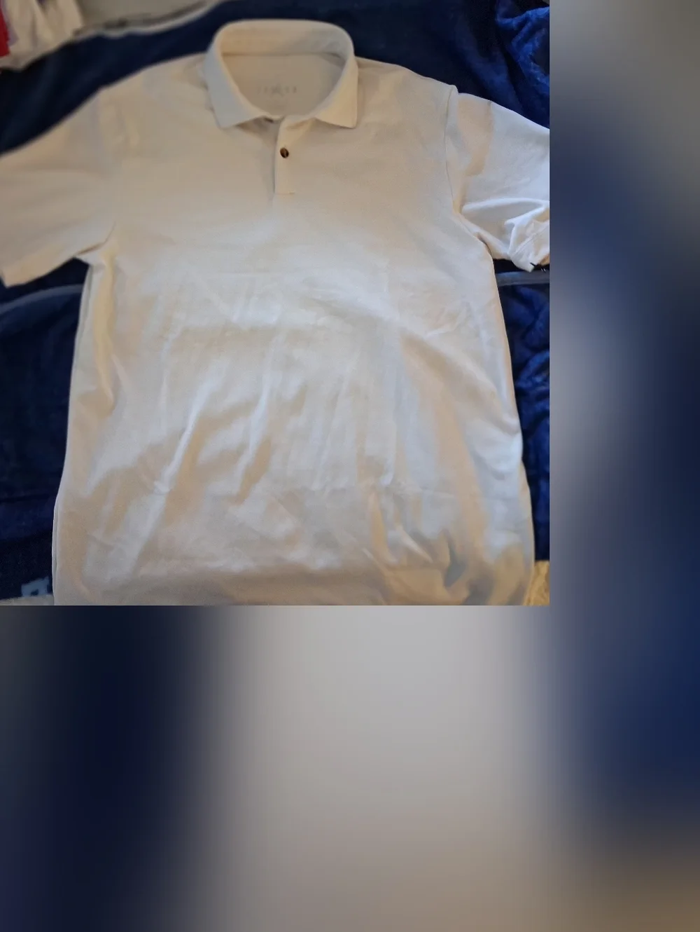 Jordan Sport Men's White Golf Polo Shirt